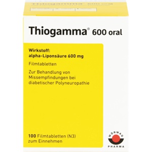 THIOGAMMA 600 oral Filmtabletten Produktbild