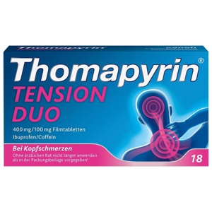 THOMAPYRIN TENSION DUO Kopfschmerztabletten Produktbild