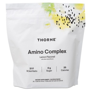 Thorne Amino Complex Lemon 30 doseringsposer produktbillede