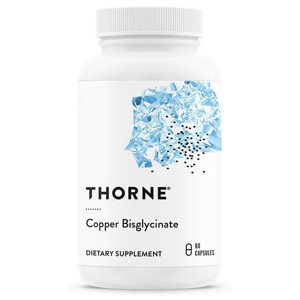 Thorne Copper Bisglycinate 60 kapslar produkt bild