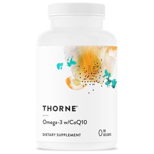 Thorne Omega-3 med CoQ10 produkt bild