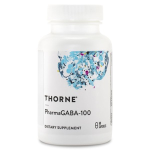 Thorne PharmaGABA-100 60 kapsler produktbillede