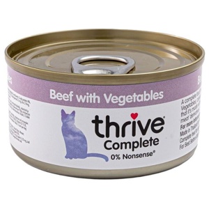 Thrive Nötkött med Grönsaker 75 g produkt bild