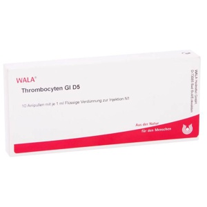 Thrombocyten GL D 5 Ampullen, 10X1 ml Ampullen Produktbild