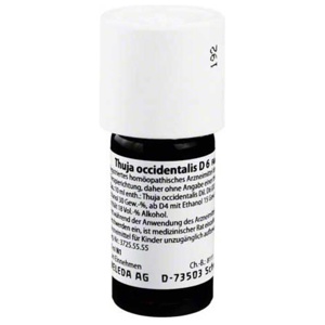 THUJA OCCIDENTALIS D 6 Dilution Produktbild