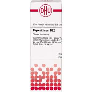 THYREOIDINUM D 12 Dilution Produktbild