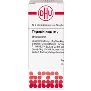 THYREOIDINUM D 12 Globuli Produktbild