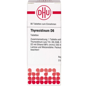 THYREOIDINUM D 6 Tabletten Produktbild