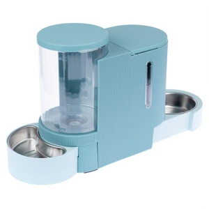 TIAKI Futter- und Wasserspender, hellblau Produktbild