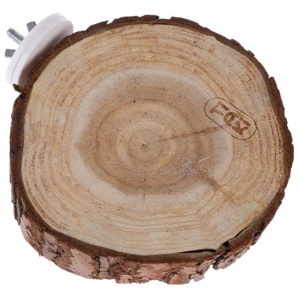 TIAKI Holzplattform mit Rinde, rund Produktbild