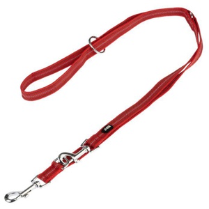 TIAKI Hundeleine Reflective Rubber, rot Produktbild