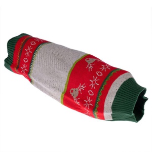 TIAKI Hundepullover Rentier Dreifarbig Produktbild