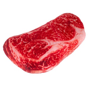 TIAKI Hundespielzeug Steak Produktbild