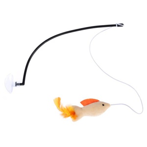 TIAKI Katzenangel Fisch mit Saugnapf Produktbild
