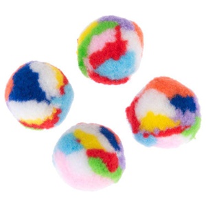 TIAKI Katzenspielzeug-Set Flauschbälle Produktbild