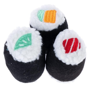TIAKI Katzenspielzeug-Set Sushi-Rollen Produktbild