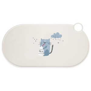 TIAKI Silikon Napfunterlage Milky Kitty Produktbild