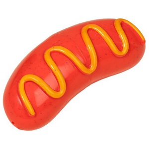 TIAKI Ultrastarkes Kauspielzeug Hotdog Produktbild