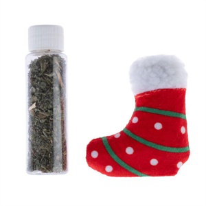 TIAKI Weihnachtssocken mit Katzenminze Produktbild