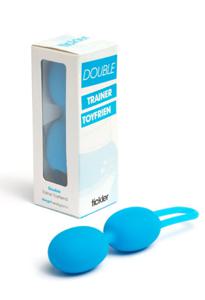 Tickler Trainer Toyfriend Double Blue produkt bild