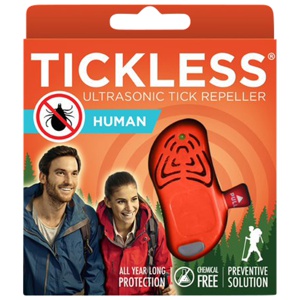 Tickless Human elektronisk flåttjager, Rød, 1 stk. produktbilde