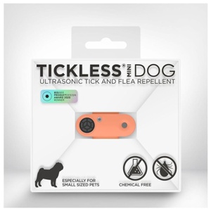 Tickless Mini Dog Elektronisk Fästingavvisare (Orange) produkt bild