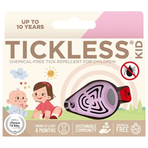 Tickless Fästingavvisare Baby/Kid Pink produkt bild