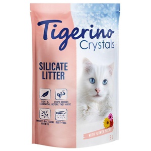 Tigerino Crystals Katzenstreu - Blütenduft Produktbild