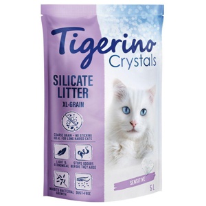 Tigerino Crystals XL-Grain Sensitive Katzenstreu - parfümfrei Produktbild