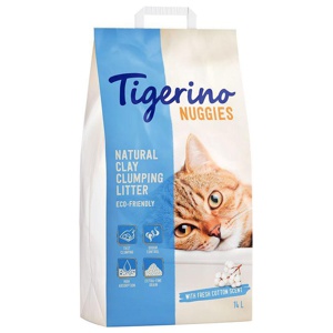 Tigerino Nuggies Katzenstreu - Baumwollblütenduft Produktbild