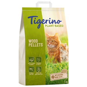 Tigerino Plant-Based Holz-Pellets Katzenstreu - Natürlicher Holzduft, parfümfrei Produktbild