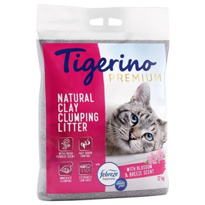 Tigerino Premium Katzenstreu - Febreze Frischer Blütenduft Produktbild