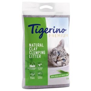 Tigerino Premium Katzenstreu - Frischegrasduft Produktbild