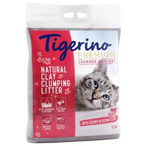 Tigerino Premium Katzenstreu – Kirschblütenduft Produktbild