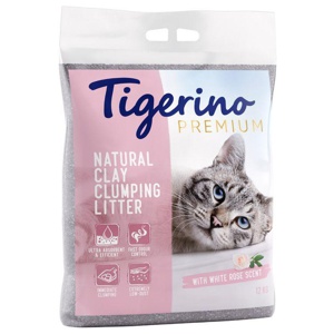 Tigerino Premium Katzenstreu – Weiße-Rosen-Duft Produktbild