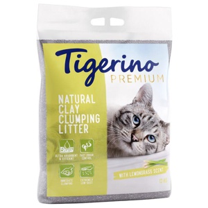 Tigerino Premium Katzenstreu – Zitronengrasduft Produktbild