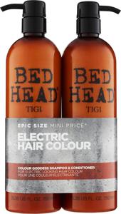 TIGI Bed Head Colour Goddess Tweens Shampoo 750ml, Conditioner 750ml 1500 ml produkt bild