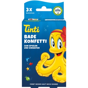 Tinti Badekonfetti 3er Pack Displayschale, 3X6 g Bad Produktbild