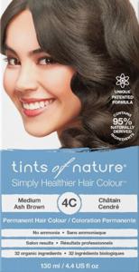 Tints of Nature Hårfärg 4C Ash Brown produkt bild