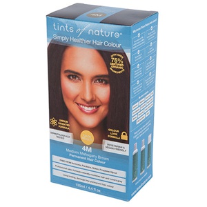 Tints of Nature Hårfarve 4M Medium Maghony Brown - 130 ml. produktbillede