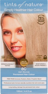 Tints of Nature Hårfarve Ash Blonde 8C 130 ml produktbillede