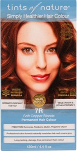 Tints of Nature Hårfarve 7R Soft Copper Blonde 130 ml produktbillede