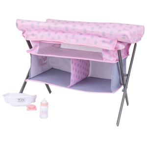 TINY TREASURES Folding Changing Table Cot produkt bild