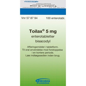 Toilax - 100 enterotabletter produktbillede