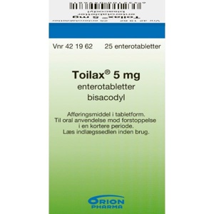 Toilax - 25 enterotabletter produktbillede