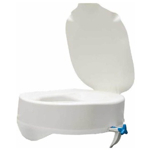TOILETTENSITZERHÖHUNG 13 cm m.Deckel+Befestigung Produktbild