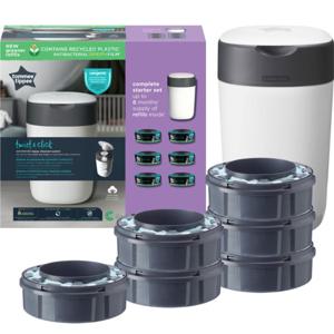 Tommee Tippee Sangenic Twist & Click Blöjhink + 6 Refill produkt bild