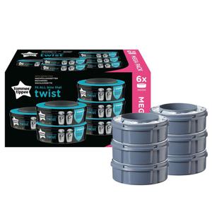Tommee Tippee Sangenic Twist & Click Refill 6-pack produkt bild