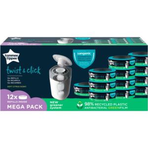 Tommee Tippee Sangenic Twist & Click Refill 12-pack produkt bild