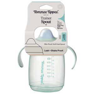 Tommee Tippee Trainer Drikkedunk 6m+ Blå 240 ml produktbillede